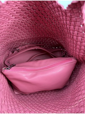 Женская  сумка Velina Fabbiano 592452-rose-red