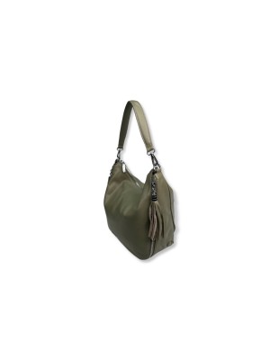Женская сумка Velina Fabbiano 970099-gray-green