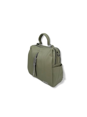Женская сумка Velina Fabbiano 69013-11-gray-green